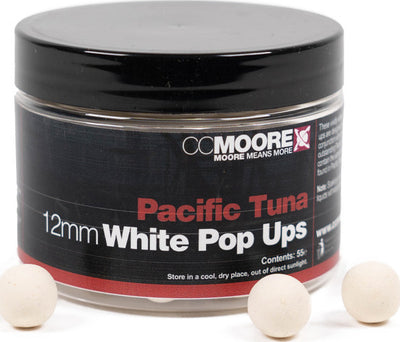 Pacific Tuna - Pop-up boilies - 12mm - bílé