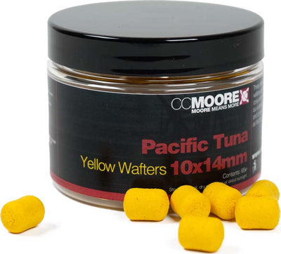 Pacific Tuna - Dumbell Wafters - Žlutá - 10x14mm