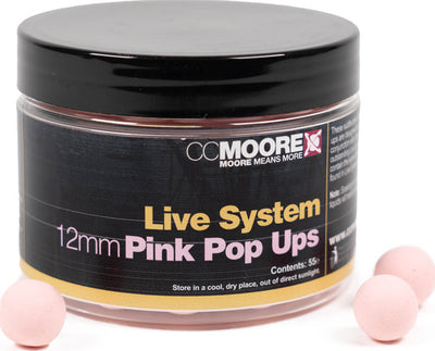 Live System - Pop-upy - 12mm - Růžová