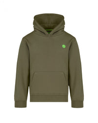 Dětská Kore mikina s kapucí - Dark Olive