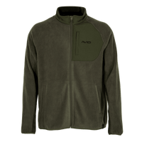 Technická fleecová mikina - zelená