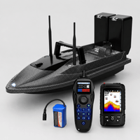 Střední krmná loďka - Carbon - PRO - Sonar + Autopilot