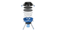 Party gril - 400 CV kempingový gril a vařič - BBQ
