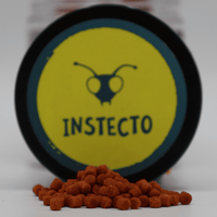 InStecto - Tvrdé krmné pelety - 5KG - 4mm - Oranžové