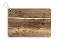 Dekorativní krájecí prkénko - Kapří edice