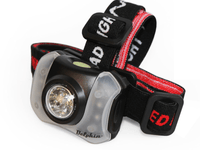Polar X - Čelovka - Červené a bílé LED