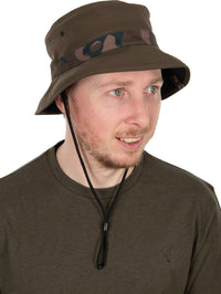 Khaki Camo Boonie Klobouk - Rybářský klobouk
