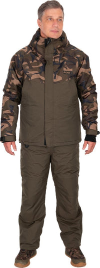 Khaki Camo zimní oblek - teplý oblek