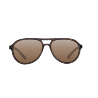 Sluneční brýle Aviator s želvím vzorem rámu