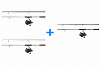 Catch Pro II Carp Combo - prut 10ft + naviják - 2+1 zdarma