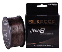 Silkrock Heavy8 rychle potápivý pletený vlasec - 1000M