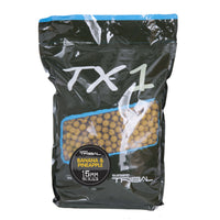 Banánové a ananasové boilies - 5KG - žluté