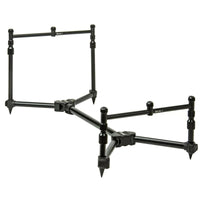 A1 - Stojan na pruty - 3 pruty - Hliník - 2x nohy 6'' + 2x nohy 9''