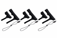 3x ochranné návleky na špičku a patku prutu - neopren - univerzální velikost