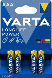 AAA - Baterie - Trojčlánek - 4 kusy