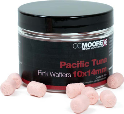 Pacific Tuna - Dumbell Wafters - Růžová - 10x14mm