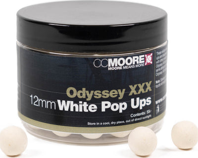 Odyssey XXX - Pop-up nástrahy - 12mm - Bílé