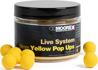 Live System - 14mm - Žluté - Pop Ups