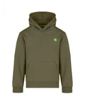 Dětská Kore mikina s kapucí - Dark Olive  