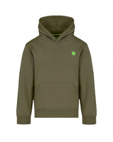 Dětská Kore mikina s kapucí - Dark Olive  