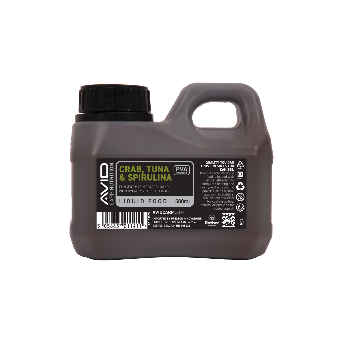 Cangrejo, Atún y Espirulina - Alimento Líquido