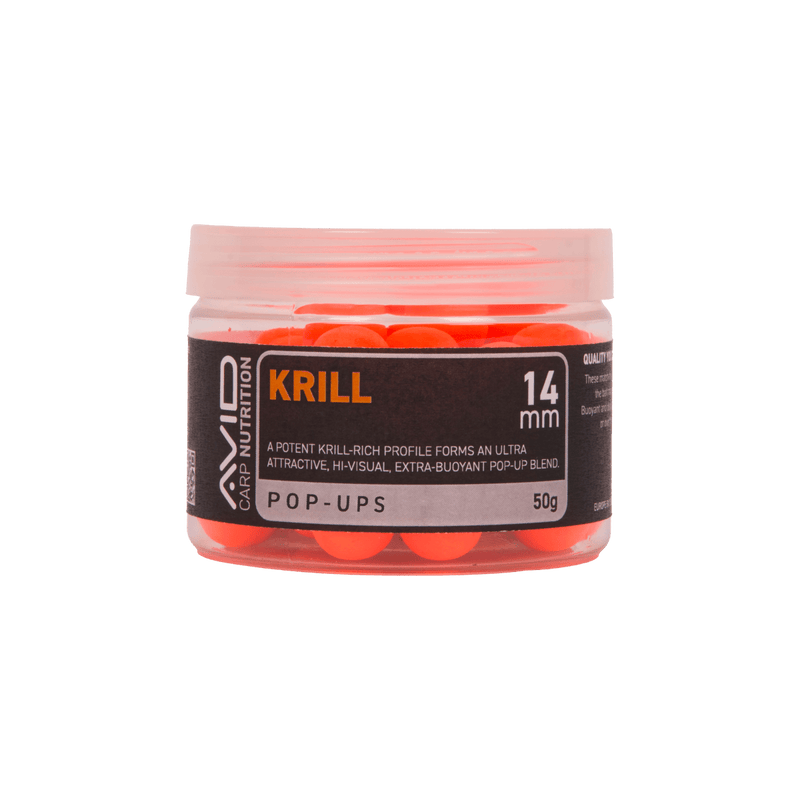 Krill - Pop-upy - 14mm - Oranžové