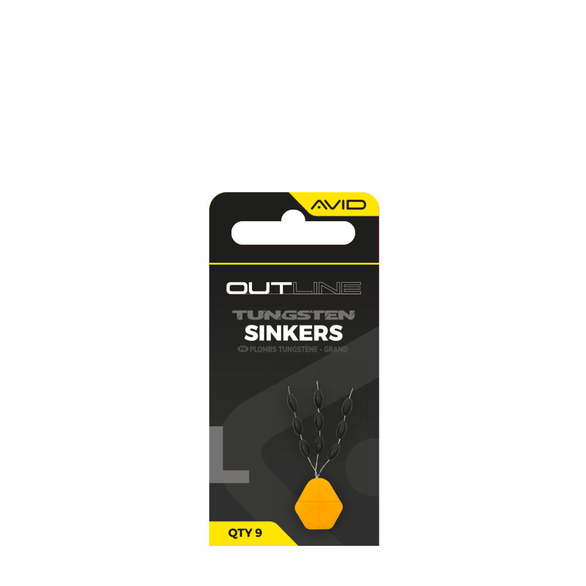 Avid Carp Outline - Tungsten Sinkers - KarperCentrale