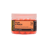 Avid Carp Plum & Peach Pop - up - 14mm - Oranje - KarperCentrale