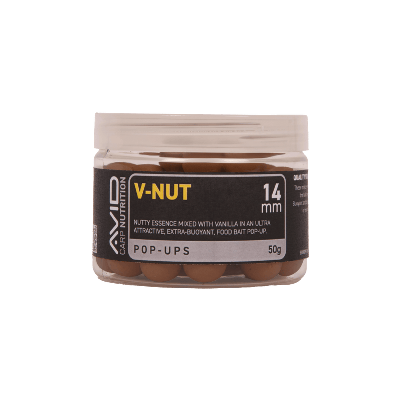 V-Nut Pop-up - 14mm - Natural