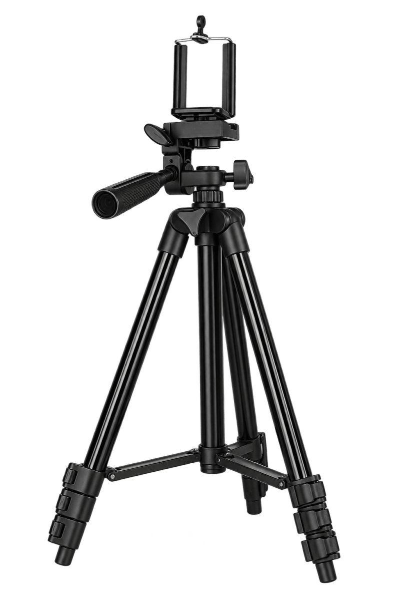 Fotografický stativ - černý