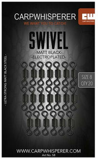 Kaprové obratlíky - 20 ks - Velikost 8