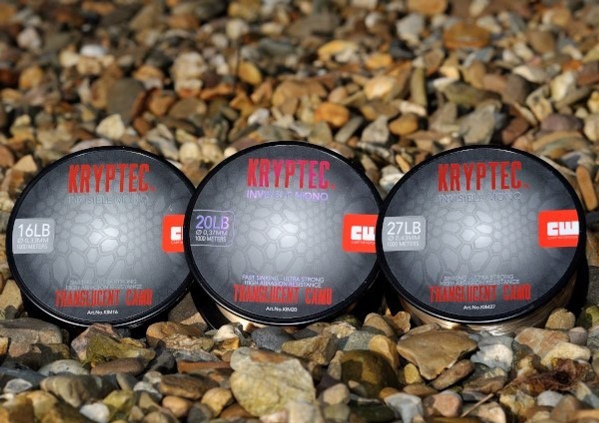 Carp Whisperer Invisible Mono - 1000m - KarperCentrale