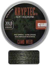 Měkký návazec - Řasnatě zelený - 20m