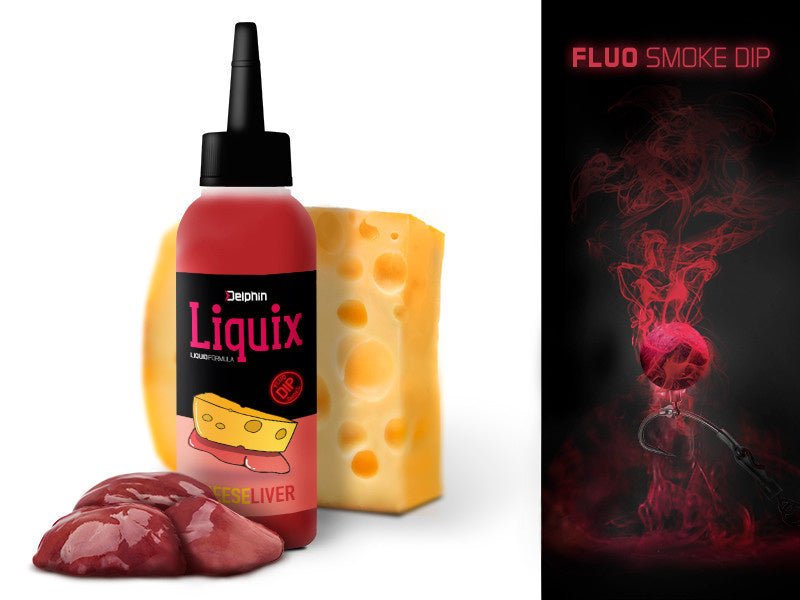 Fluo D Snax LiquiX - Sýr & Játra - PVA Safe - Fluodip