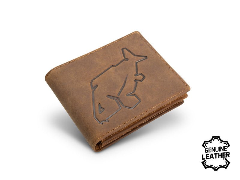Kožená peněženka - Karper Design - Tmavě hnědá kůže