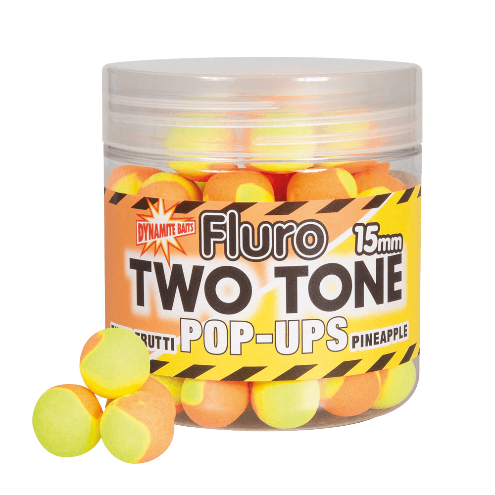 Fluro dwukolorowe pop-upy - 15mm - Tutti frutti i ananas