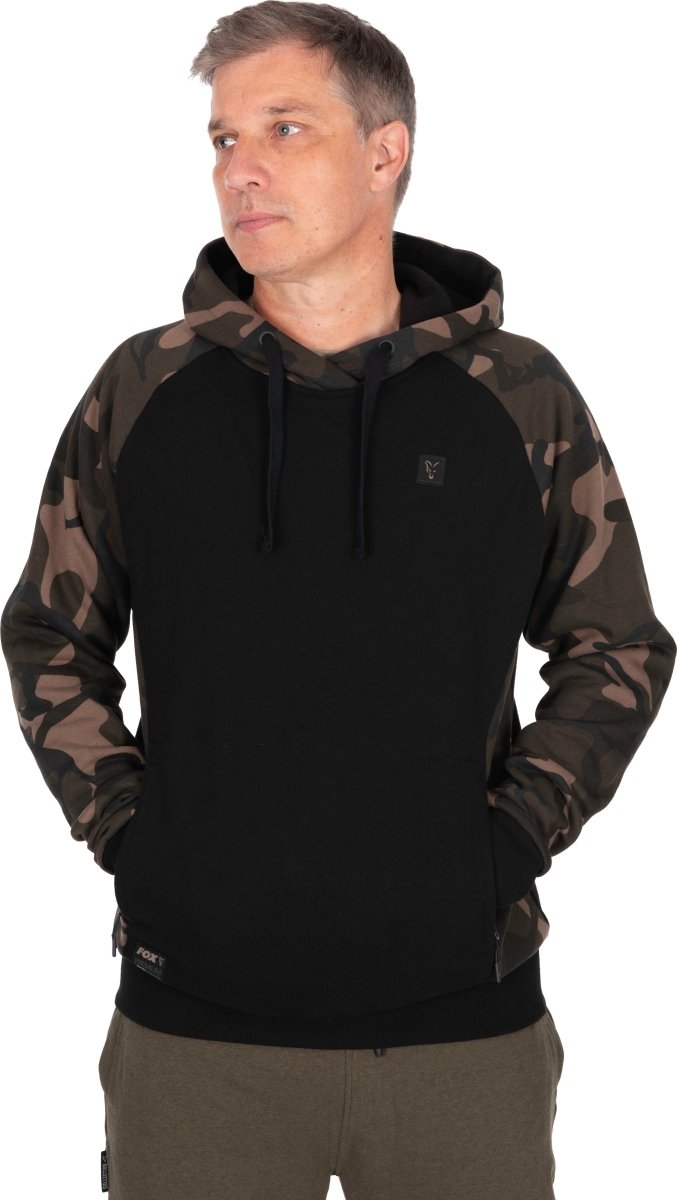 Black Camo Pullover Premium 310 Hoody