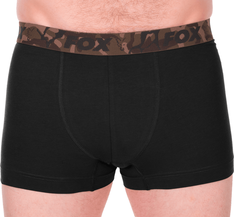 Boxer krátké kalhoty 2ks khaki / černá