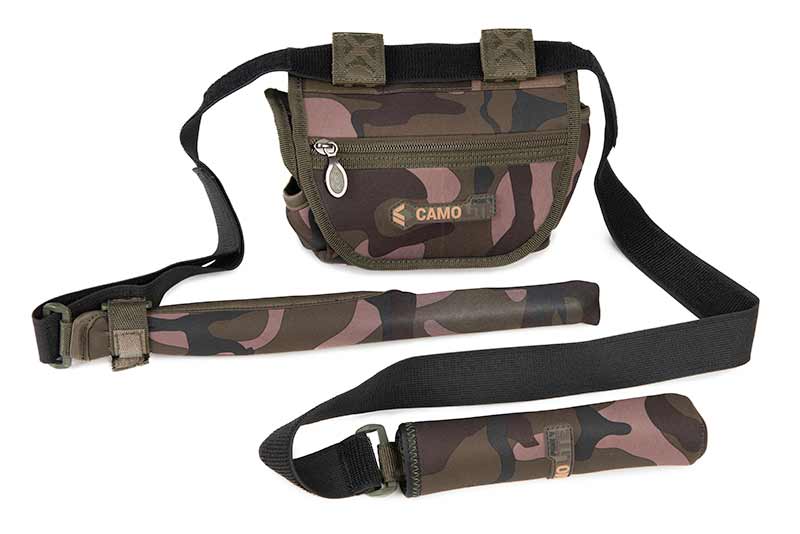 Protecteur de moulinet et de pointe de canne en néoprène Camolite