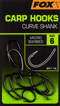 Fox Carp Hooks Curve Shank - Karperhaak - dé KarperCentrale