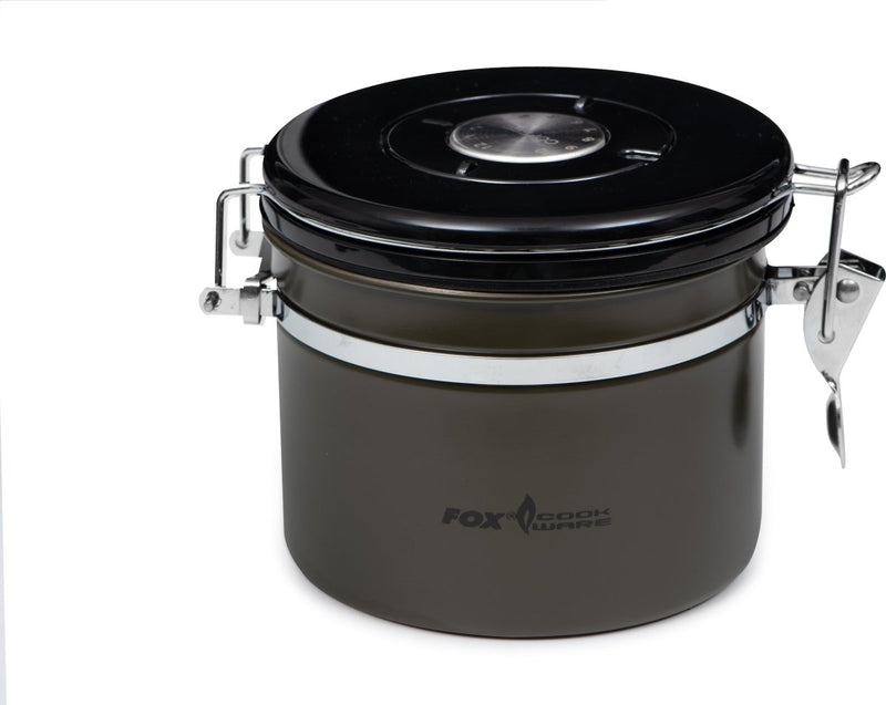 Nádobí na kávu/čaj khaki úložný prostor 860ml