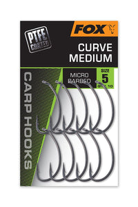 Curve Medium - Kaprové háčky - PTFE edice