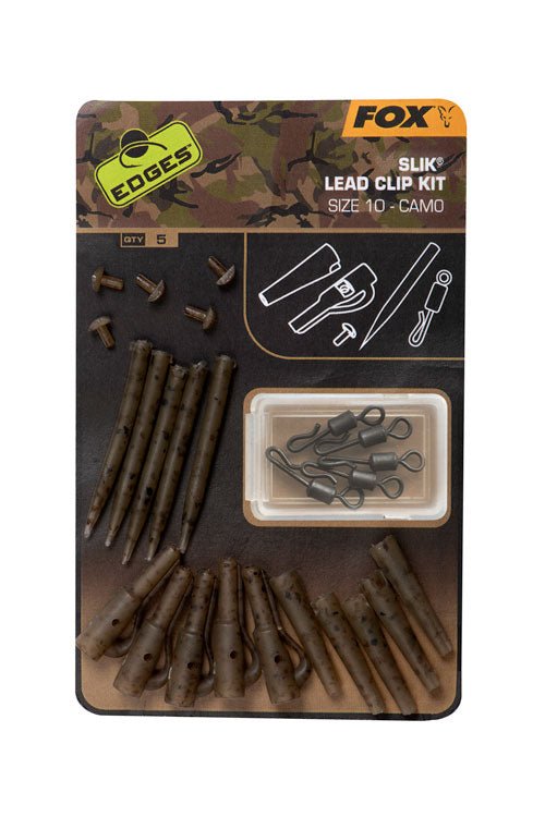 Kit Clip Plomb Slik Camouflage Edges
