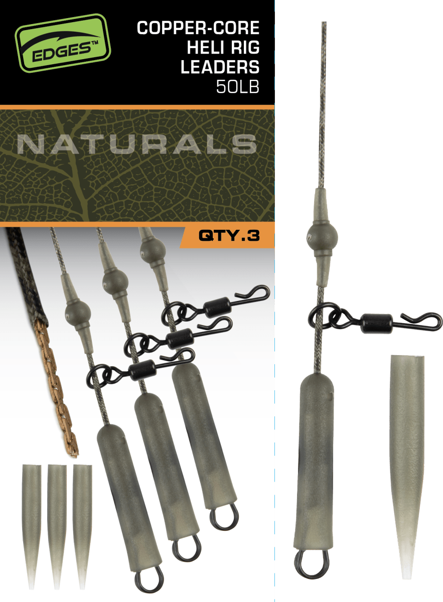 Edges Naturals měděné jádro Helikoptérové návazce