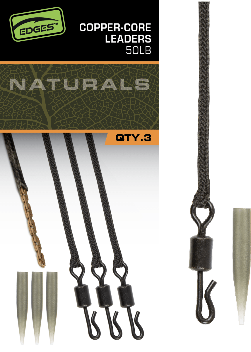 Edges Naturals měděné návazce Copper-Core