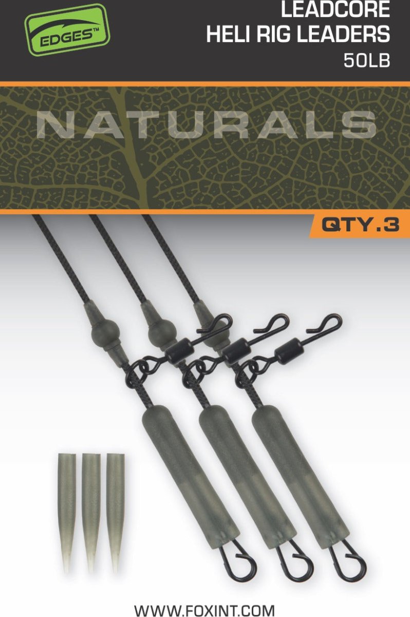 Edges Naturals Leadcore Heli Rig návazce