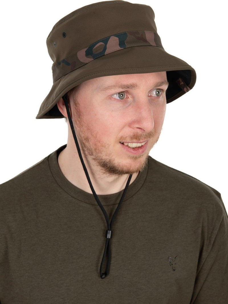 Khaki Camo Boonie Klobouk - Rybářský klobouk