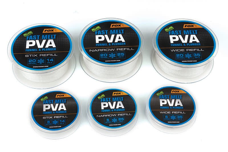 FOX PVA - Fast Melt - Refills - 5m - KarperCentrale