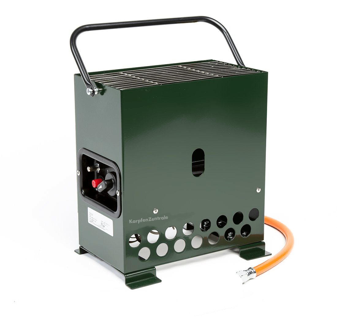Gazcamp Heatbox 2000 - Gaskachel - Groen - KarperCentrale