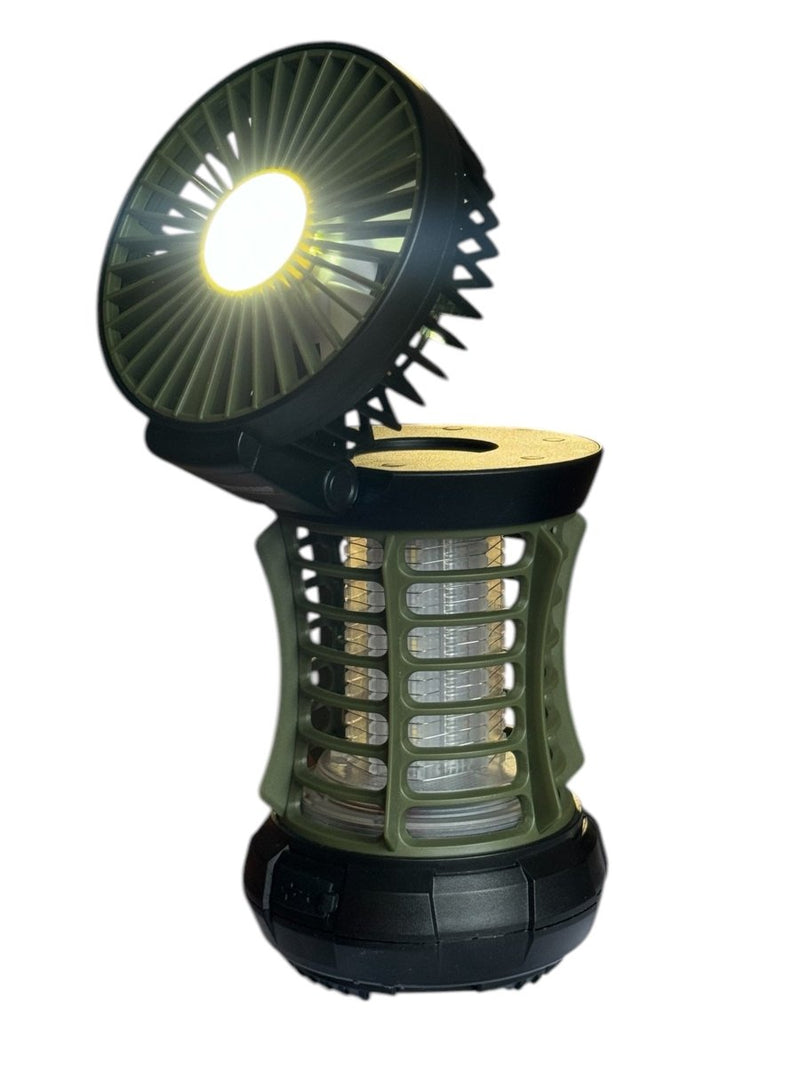 Mosquito & Lighting Lamp - Rechargeable - With Fan